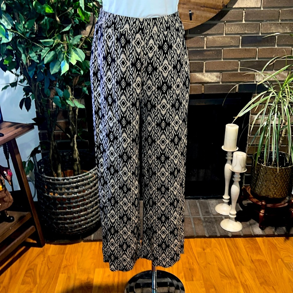 BLUE RAIN PALAZZI PANTS!